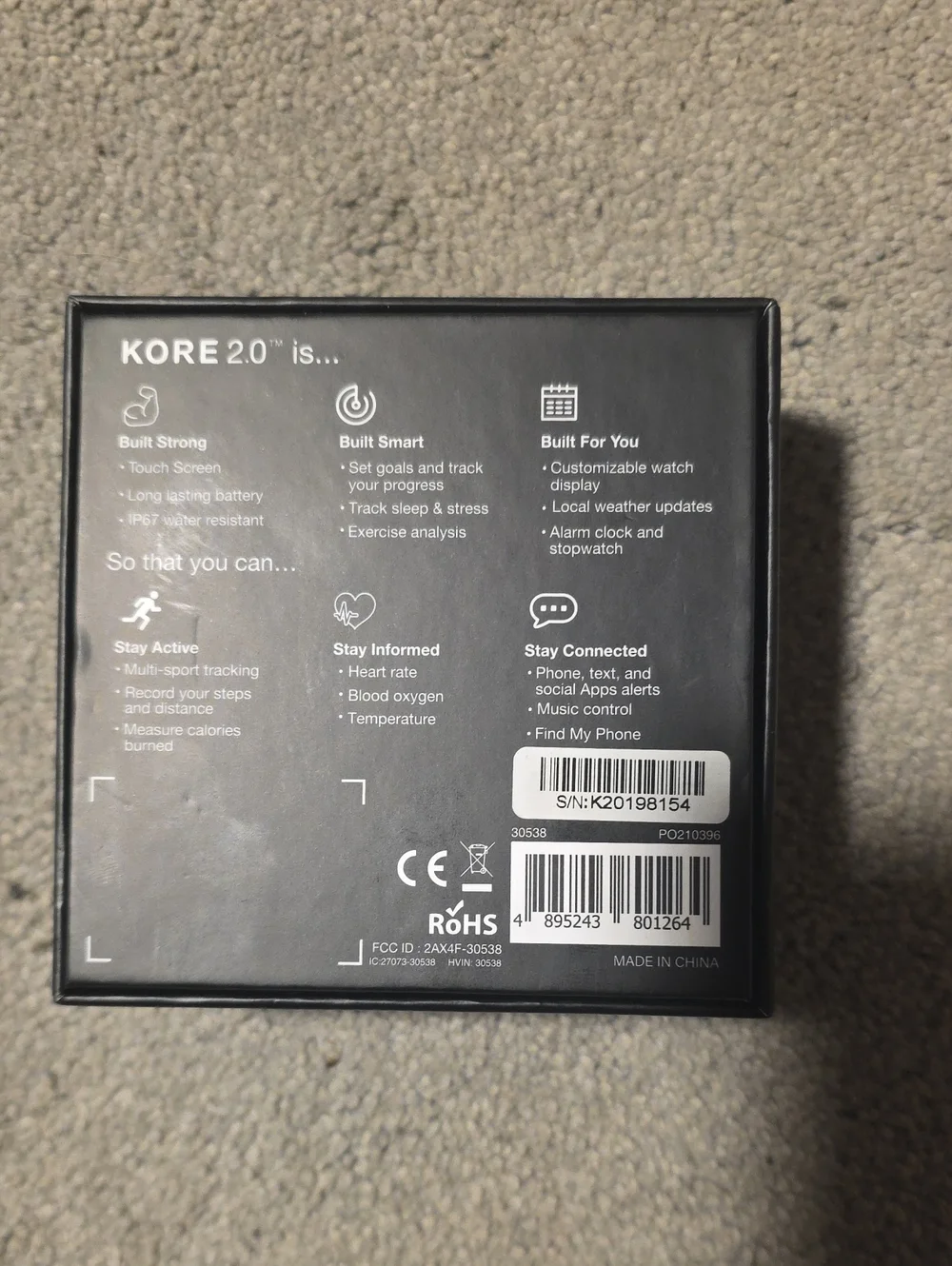Korehealth Smart Watch
